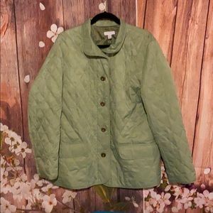 Charter Club green light jacket size XL